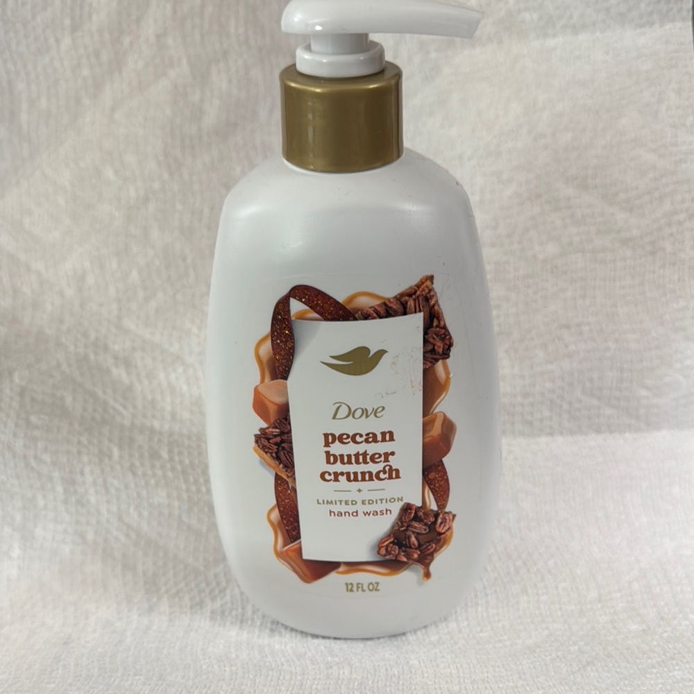 Pecan Butter Crunch Hand Wash - White and Gold